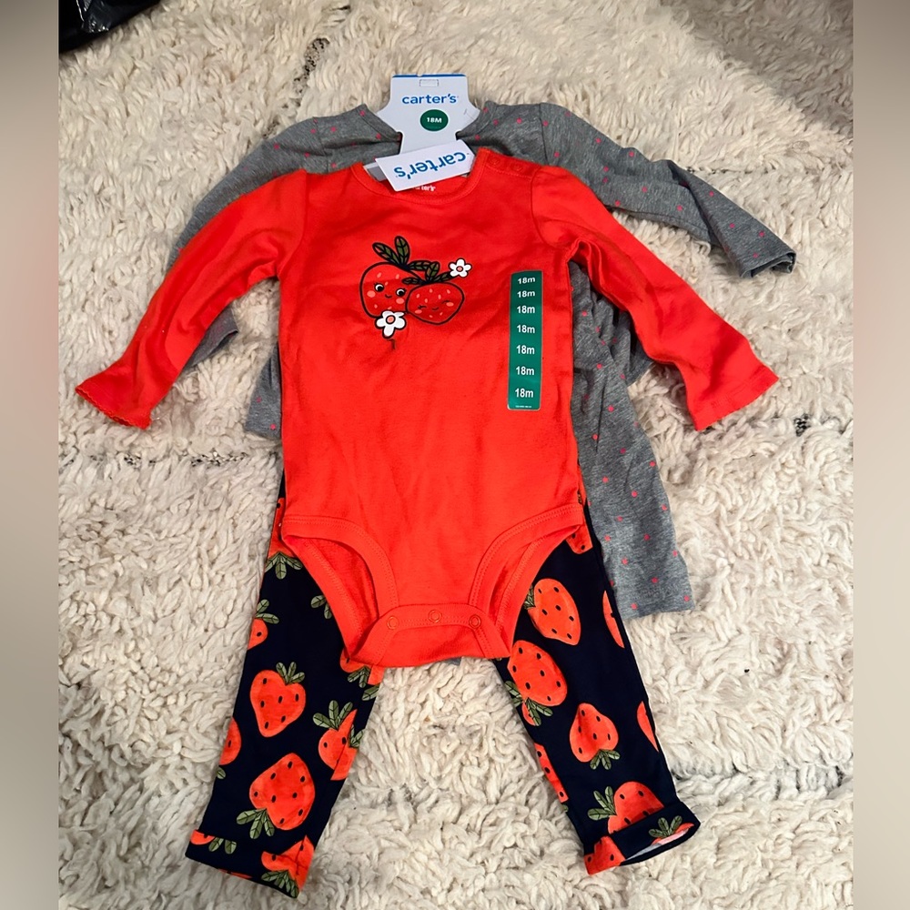 4 piece Carters baby clothes